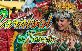 Tenerifes karnevāls, 2019. gads